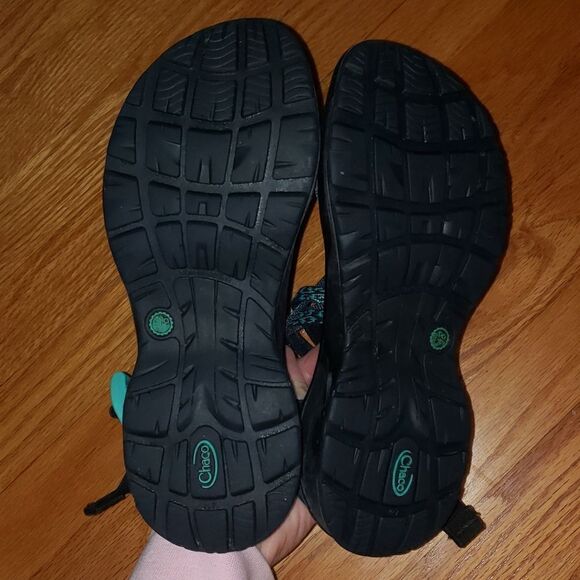 Chaco Teal Strappy sandals - Picture 5 of 6